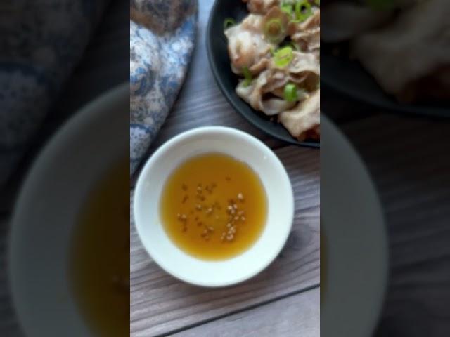 Korean BBQ Sesame Oil Dipping Sauce #shorts