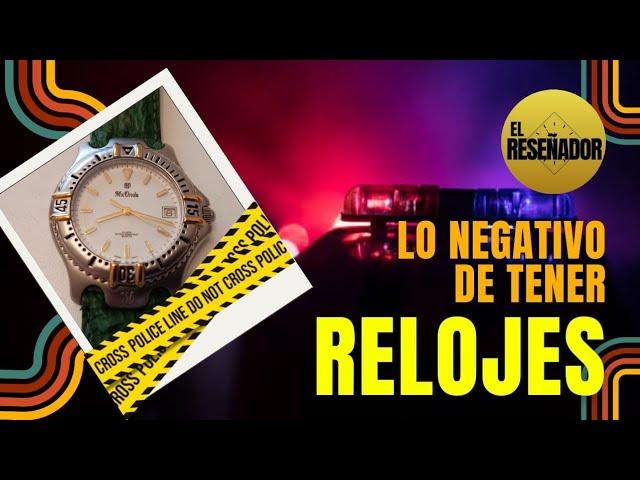 LO MALO DE TENER DEMASIADOS RELOJES EN CASA