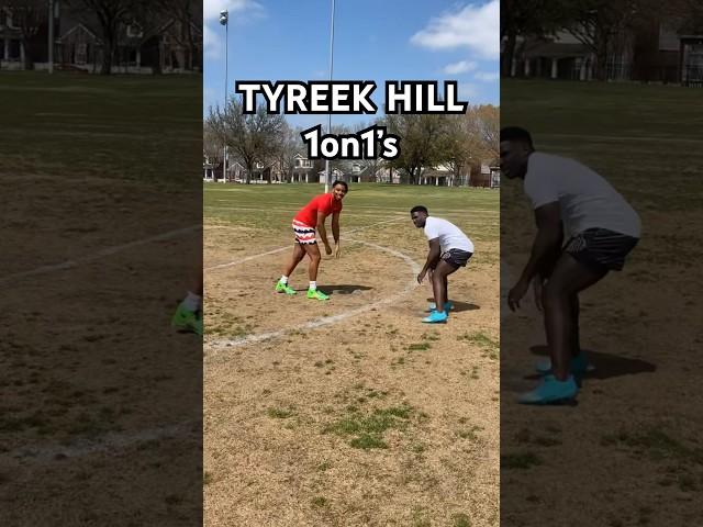 TYREEK HILL CALLED ME OUT TO A 1on’1  #nfl