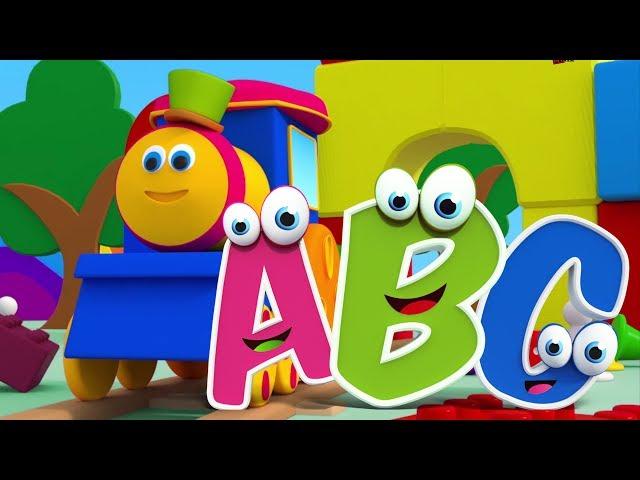 Bob xe lửa | Bài hát ABC | Học bảng chữ cái | Kids Rhyme | Abc For Kids | Bob The Train | ABC Song