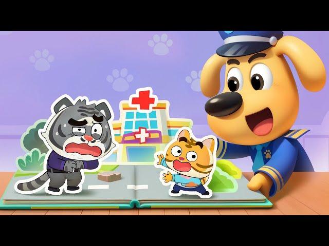 Boss Bon's Trouble | Book Reads | Funny Stories | Safety Rules for Kids | Sheriff Labrador