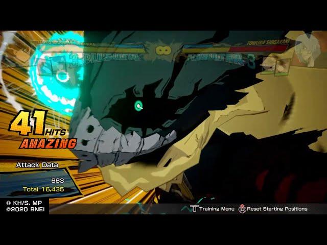 ADVANCED Vigilante Shoot Style Deku Combo 20,000 Damage [My Hero One's Justice 2]