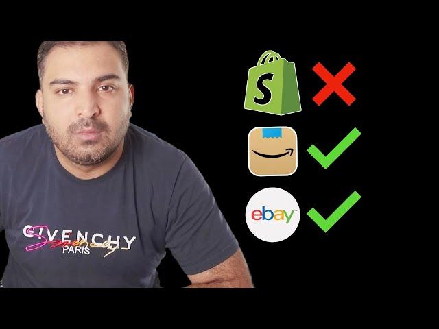 The Drawbacks of Selling on Shopify vs. Amazon and eBay