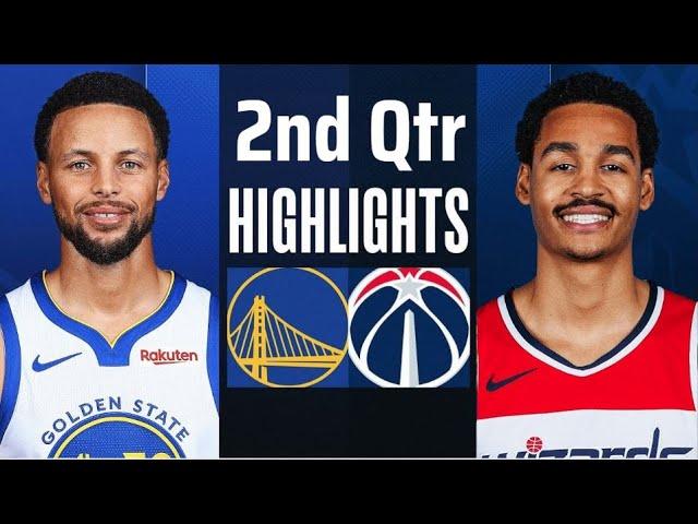 Golden State Warriors vs. Washington Wizards 2nd QTR Full Highlights - Nov 4 - 2024 NBA Highlights