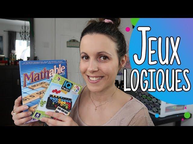Mes jeux de logique + comment les utiliser en classe au 3e cycle