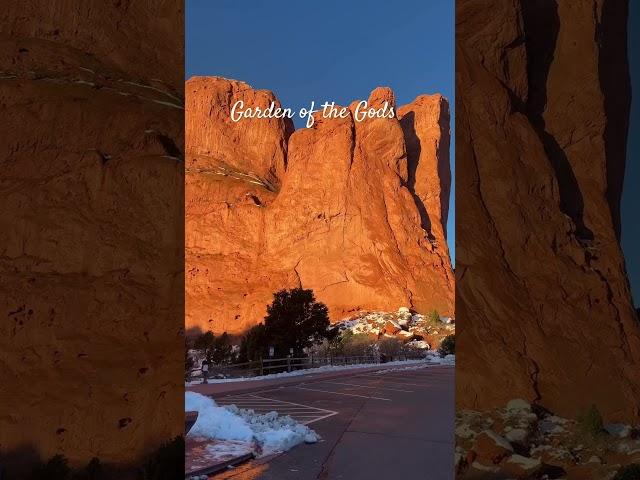 Road trip #gardenofthegods #coloradosprings #nature #mountains #redrock #travel #explorecolorado