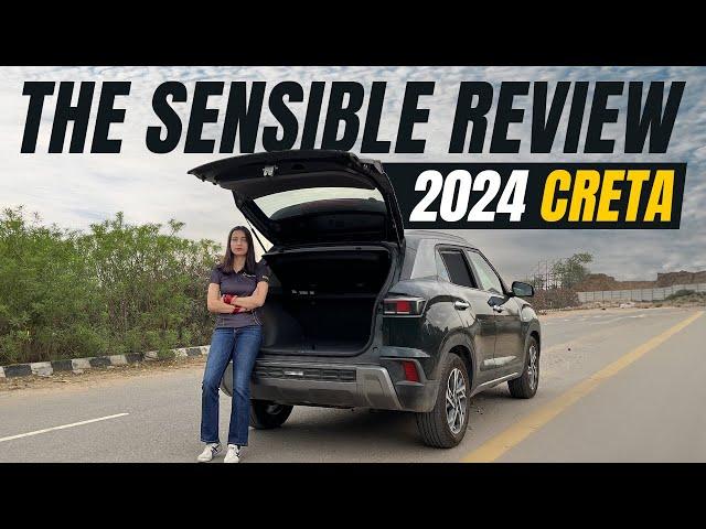 Hyundai Creta Rear Seat & Boot Space Review | Can 3 People Sit In Rear Of The Creta?