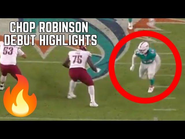 Chop Robinson NFL Debut Highlights || NFL Preseason 2024 ||