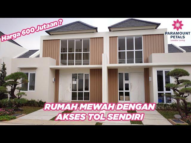 Paramount Petals - Rumah 600 Jutaan 3 Kamar Tidur di Curug, Tangerang