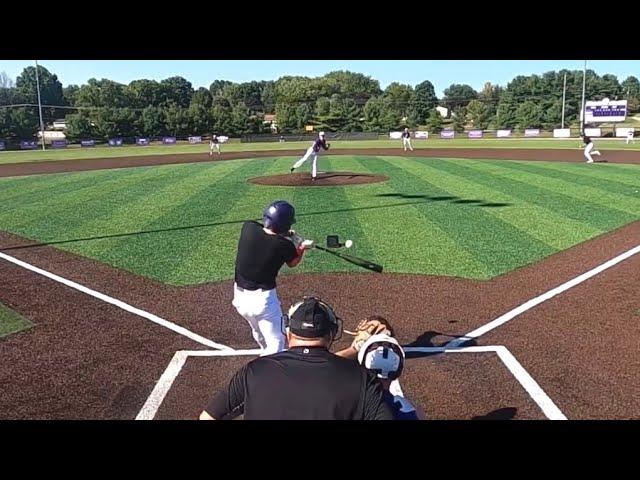 Double off the wall in Jackson Baseball Intersquad