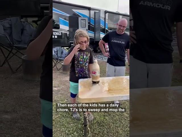 Day in the life: 9 y/o living in a camper #rvliving #homeschool