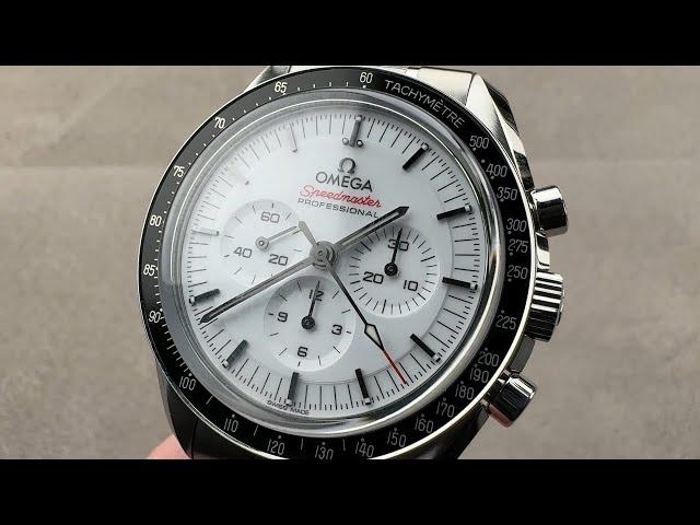 Omega Speedmaster Professional White Lacquered Dial 310.30.42.50.04.001 Omega Watch Review