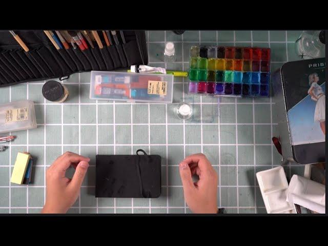 水彩绘画工具分享｜画画成长的一些事情｜Sharing Watercolor Painting Tools｜Things about the Growth of Drawing and Painting