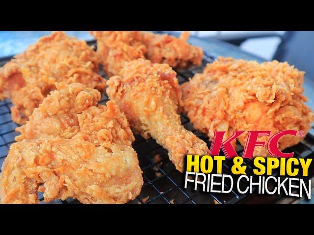 How To Make JAMAICAN KFC SPICY FRIED CHICKEN At Home | Detailed Recipe For PERFECTION | Hawt Chef