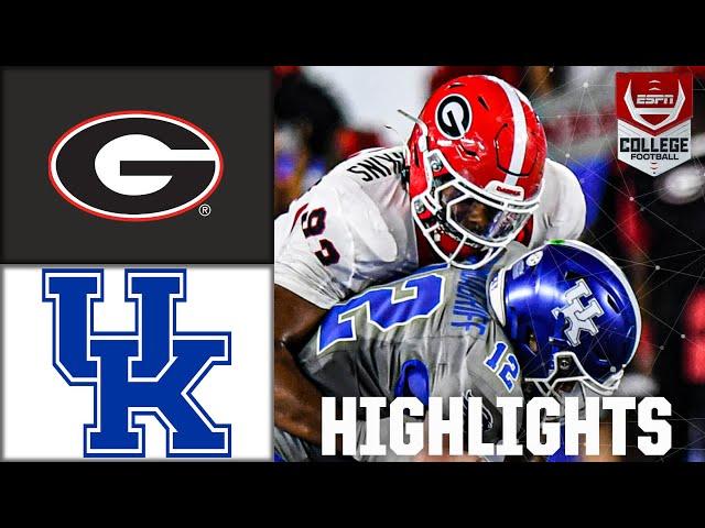 Georgia Bulldogs vs. Kentucky Wildcats | Full Game Highlights | ESPN College Football