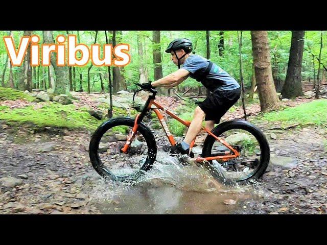 Viribus fat bike dual suspension test review.