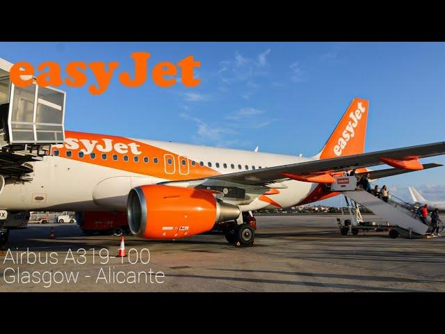 | Trip Report | The Small Orange | easyJet Airbus A319 | Glasgow to Alicante