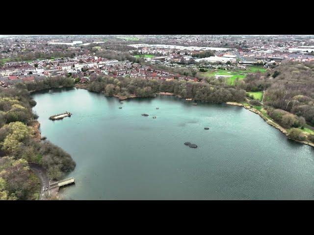 Blackleach Park Walkden | Unusual historical cure| Aerial views of Manchester | #drone