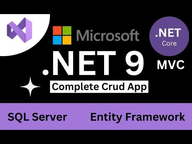 ASP.NET Core MVC CRUD Operations with .NET 9, EF Core, and SQL Server | Complete Guide in Hindi/Urdu