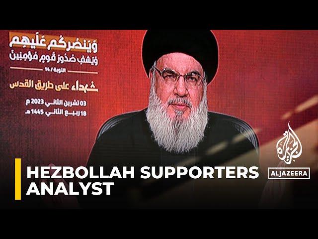 ‘Extremely hard for resistance supporters to accept Nasrallah assassination’