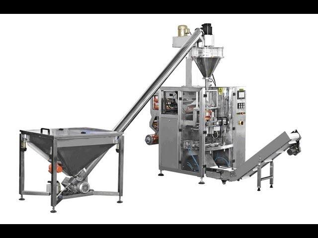 Automatic FFS detergent powder filling sealing packing machine Verpackungsmaschine fuer Waschpulver