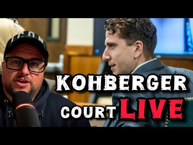 LIVE: Kohberger CONTINUANCE hearing!! #bryankohberger