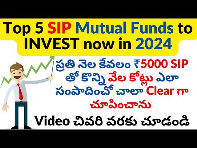 Best Mutual Funds to BUY now in India for Beginners | Top 5 Mutual Funds BUY NOW for SIP in 2024