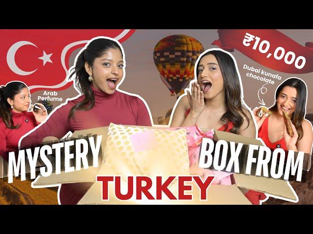 I made a MYSTERY BOX worth ₹10,000/- from TURKEY  For @AashiAdani //