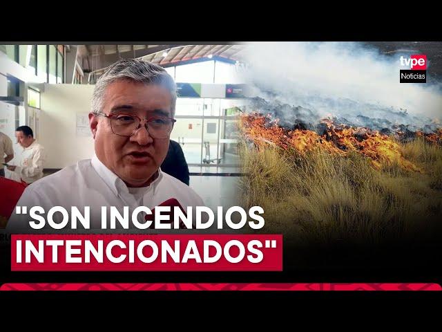 Ministro del Ambiente llegó a la región Ucayali ante ocurrencia de incendios forestales