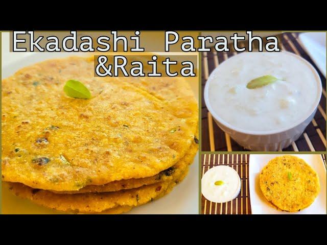 Ekadashi Paratha | Ekadashi Raita | Vrat ke Parathe | Krsnatarian.com