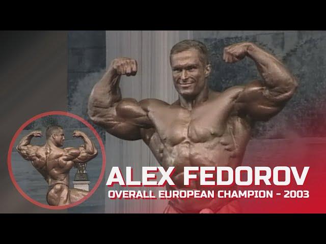 Alex Fedorov (120 kg) - Overall winner of European Bodybuilding Championship - 2003