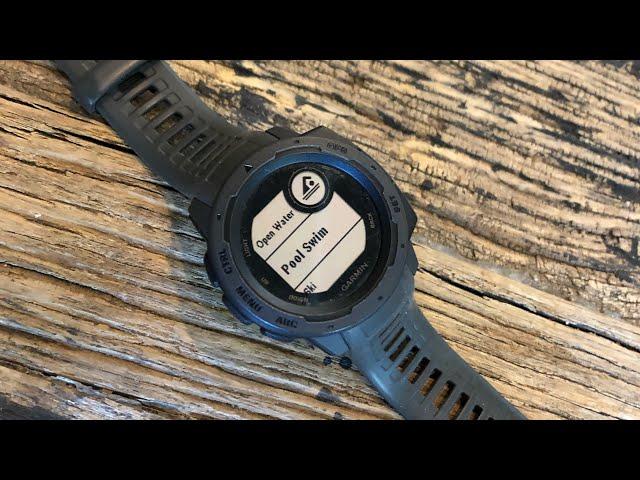 Garmin Instinct Swimming App Review