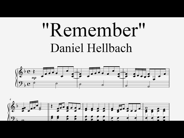 "Remember" - Daniel Hellbach