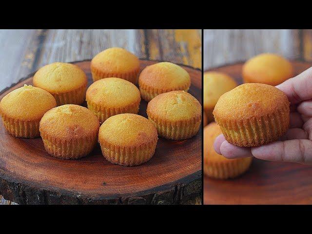 Vanilla Muffin Recipe Bakery Style | Easy Vanilla Cup Cake Recipe | Yummy