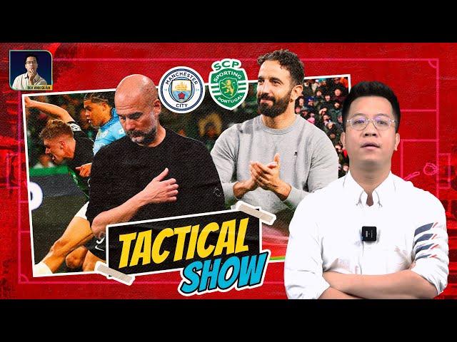 TACTICAL SHOW | RUBEN AMORIM ĐÃ SỬ DỤNG CHIẾN THUẬT GÌ ĐỂ “HẠ GỤC” PEP GUARDIOLA?