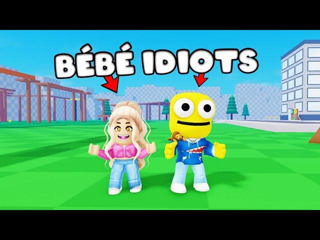 ON EST LES PIRES BÉBÉ DE ROBLOX avec Odette ! (Stupid Babies)