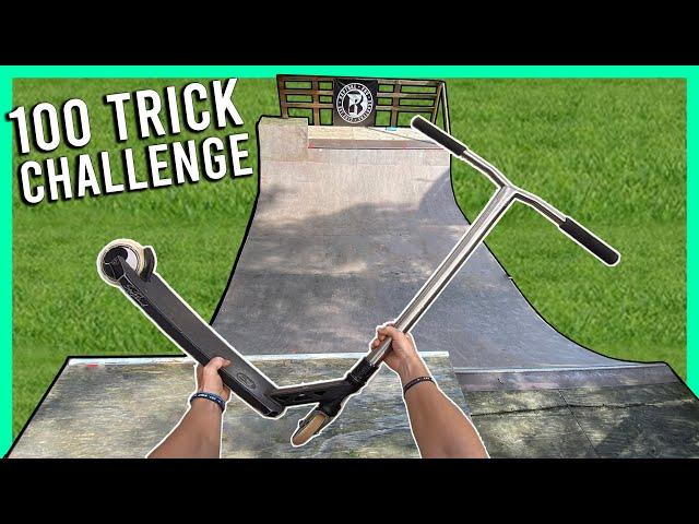 100 TRICK SCOOTER CHALLENGE