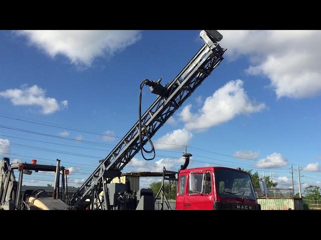 Mobile B40L Drill with Perkins 4236 Engine (6 Hours) Mounted on Mack MS 300 (305) 594-4674
