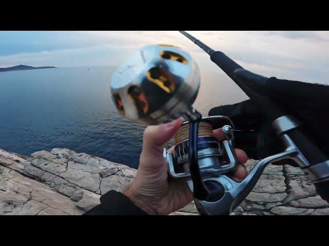 Shore Jigging Dubrovnik - 100 minutes of fishing