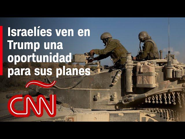 Israelíes ven en Trump una oportunidad para sus planes: Resumen del conflicto en Medio Oriente