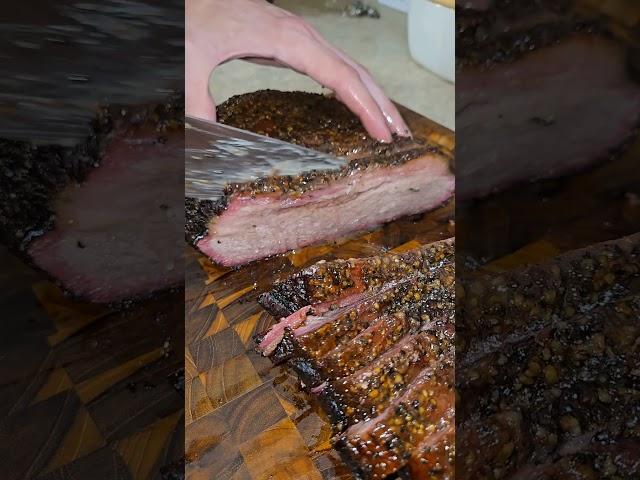 First try at brisket for Father's Day. Always be sure to wrap your meat #fathersday #cityworker