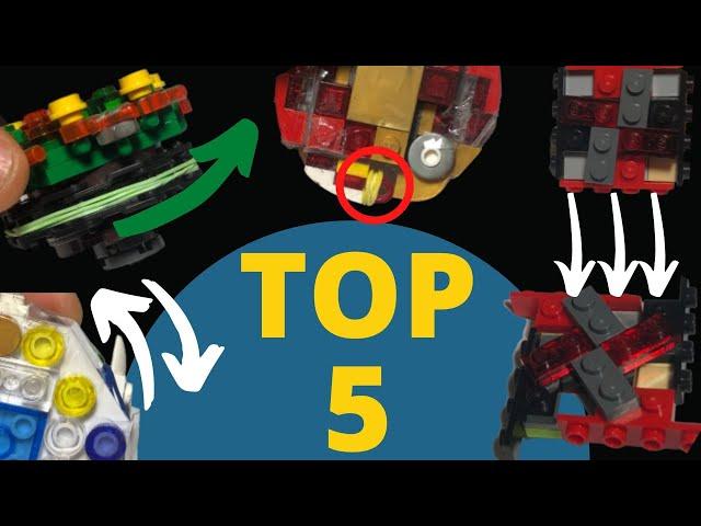 Top 5 BEST Lego Beyblade Gimmicks!