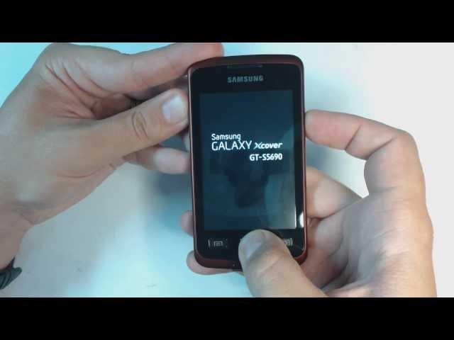 Samsung Galaxy Xcover S5690 hard reset