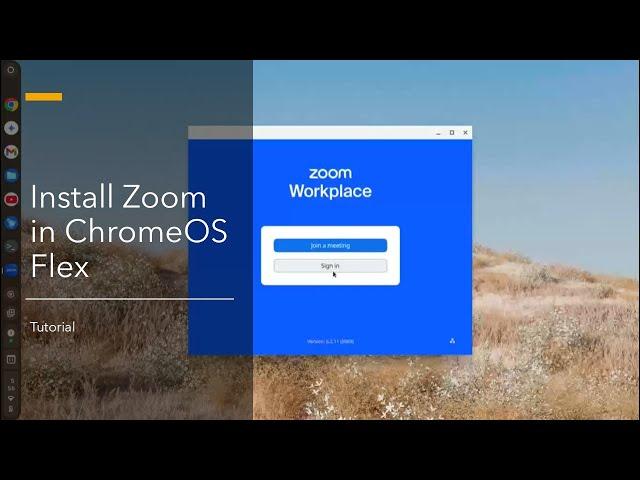 How to Install Zoom in ChromeOS Flex