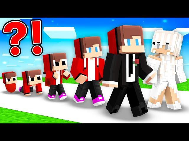 JJ Life Cycle with Mikey - Maizen Minecraft Animation