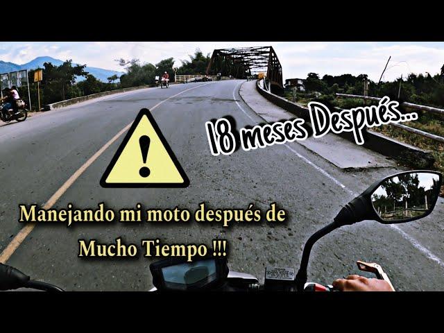 Manejando moto después de Mucho Tiempo #tvs #apache200 #viajes #ruta #biker #motovlog #moteros