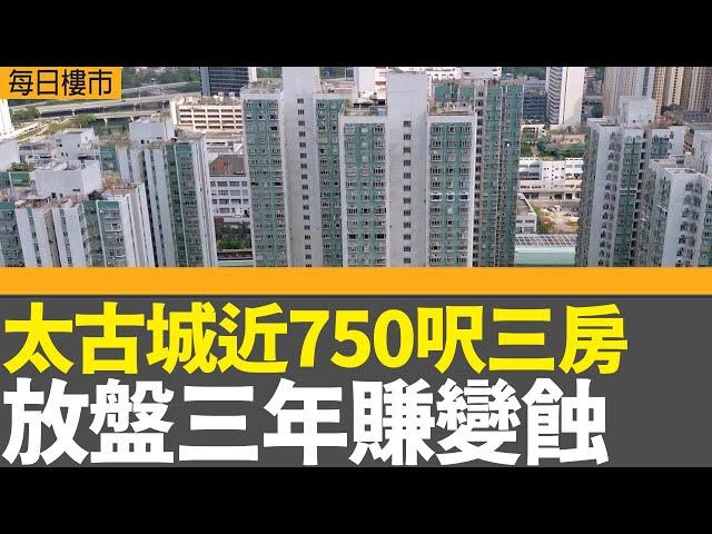 每日樓市｜太古城近750呎三房 放盤三年賺變蝕｜凱和山「劈價」一成七加推70伙｜港股高開逾600點後 跌102點收市｜28Hse特約 : 每日樓市│HOY TV資訊台