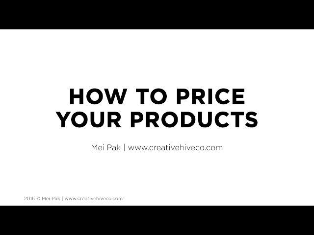 How To Price Your Products: Handmade Business Pricing Formula That Works