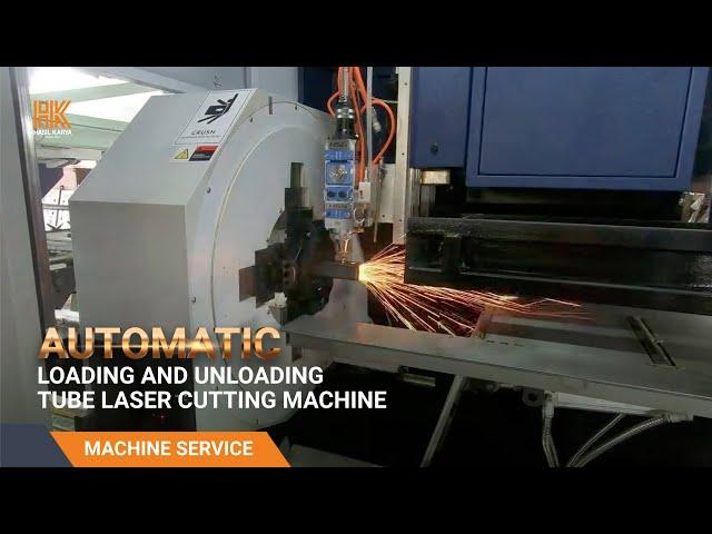 Automatic Loading and Unloading Tube Laser Cutting Machine - Hasil Karya Machine Service