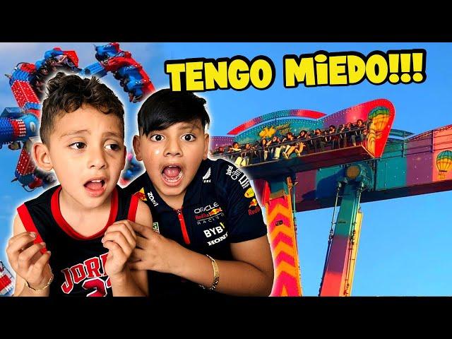 KARIM y DYLAN LLORAN en la FERIA | Family Juega